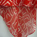 Escada Red & White Silk Handkerchief Skirt Size 10 US/ 40 EU