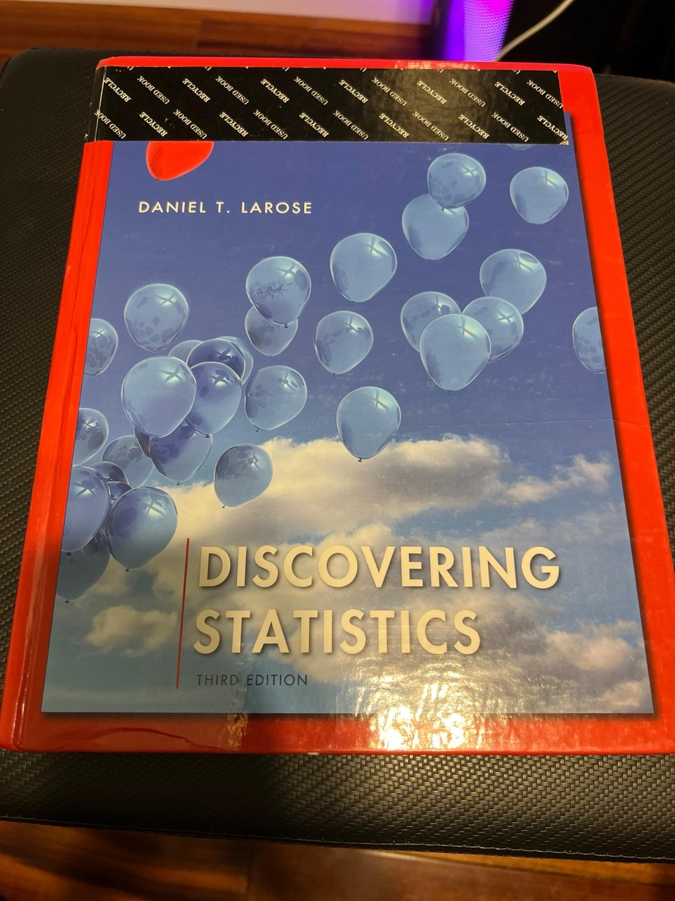 Discovering Statistics 3rd Edition