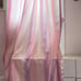 Girls bedroom curtains /matching valance