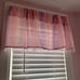 Girls bedroom curtains /matching valance