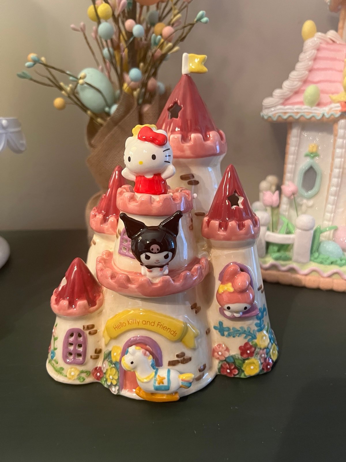 Blue Sky Hello Kitty & Friends Tea Light Castle