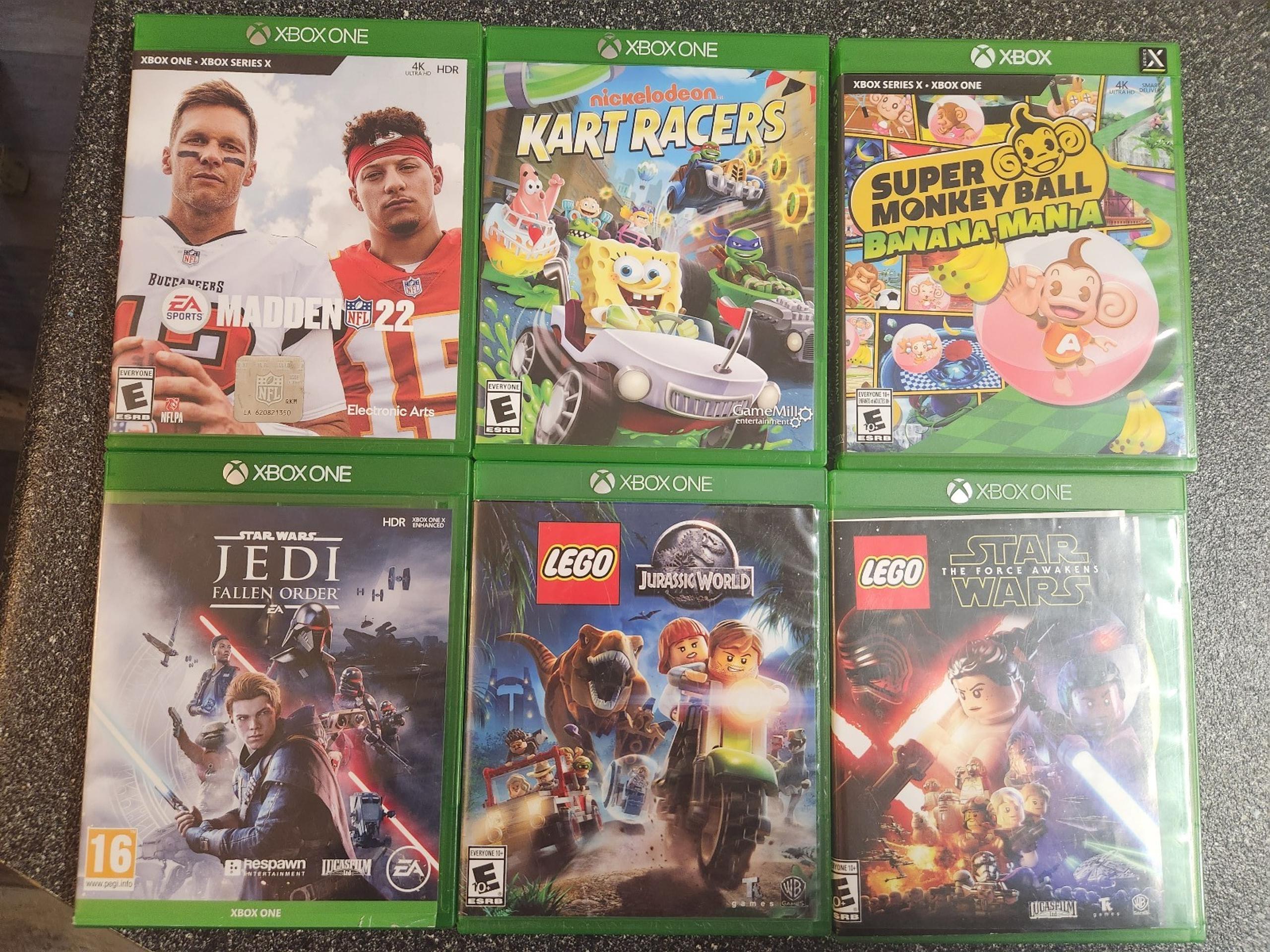 Six xbox games - Microsoft