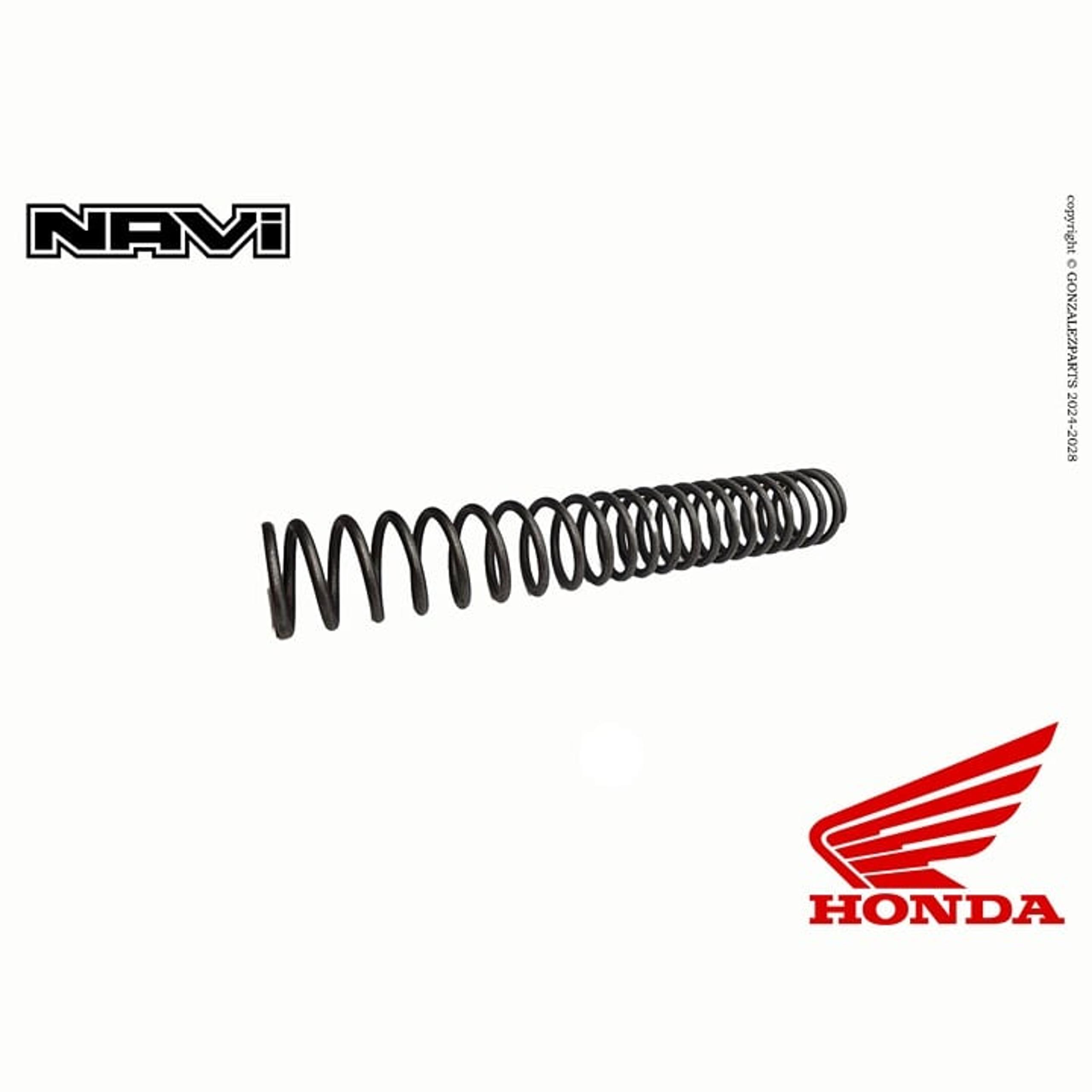 HONDA FRONT FORK SPRING 2022-2024 NAVI NVA110B GENUINE NEW OEM 51401-K74-N01