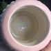 Macaron tower ceramic cookie jar 12” decor spring Easter
