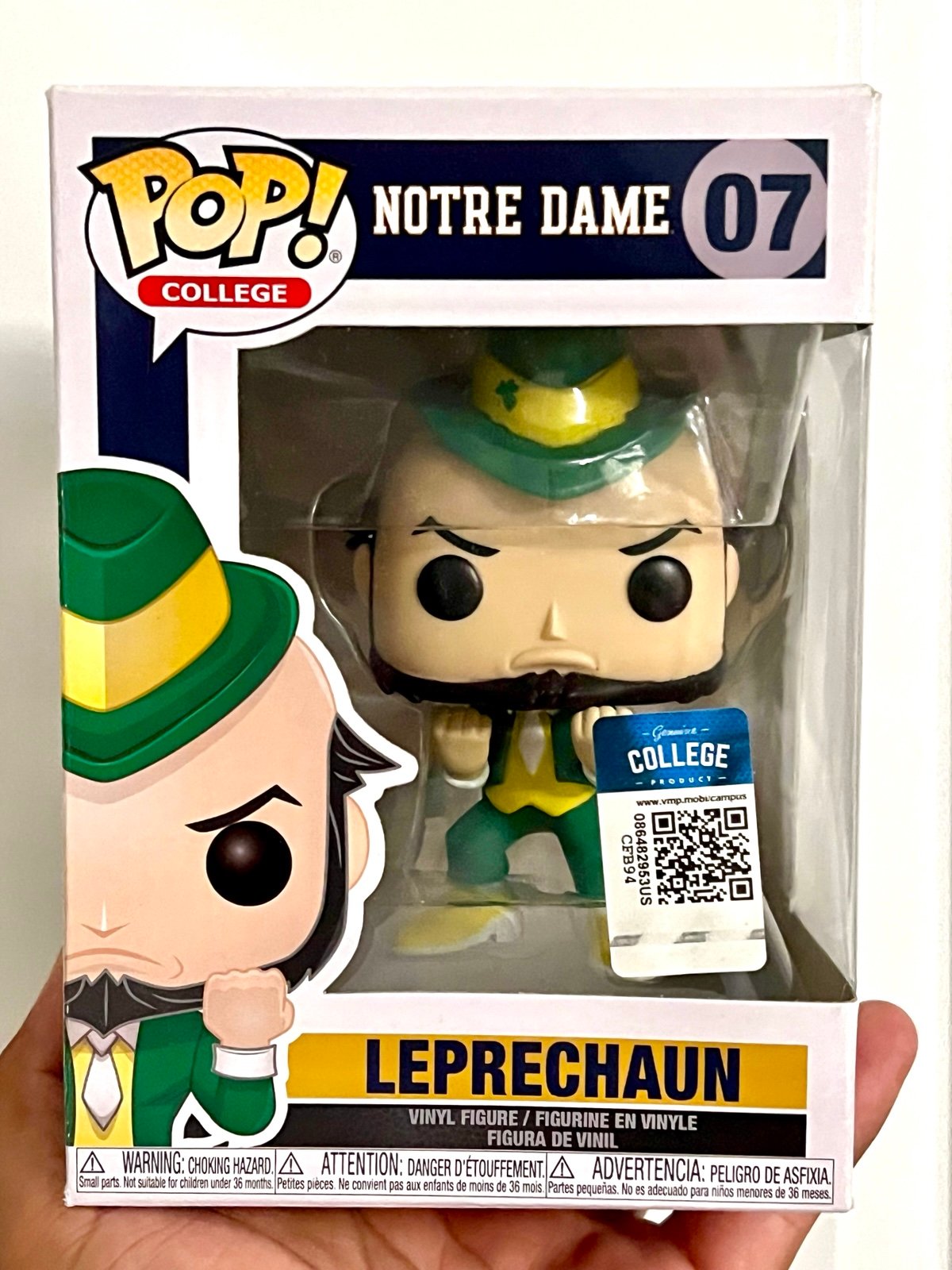 Notre Dame Leprechaun Funko Pop