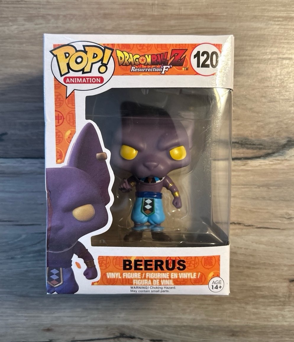 Dragonball Z Resurrection F Beerus Funko POP 120