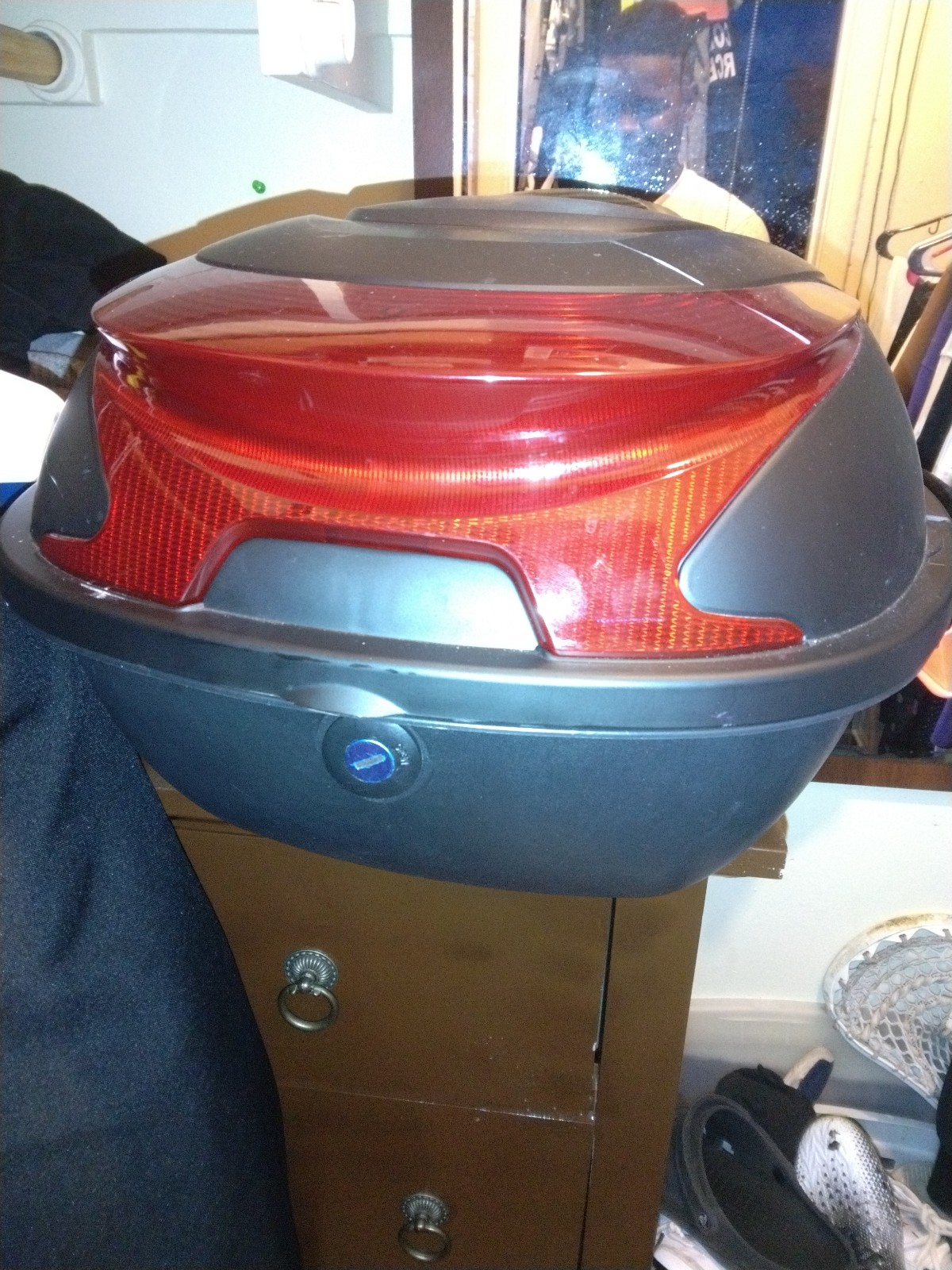 Moped/scooter storage container OFFERS ARE ACCEPTED