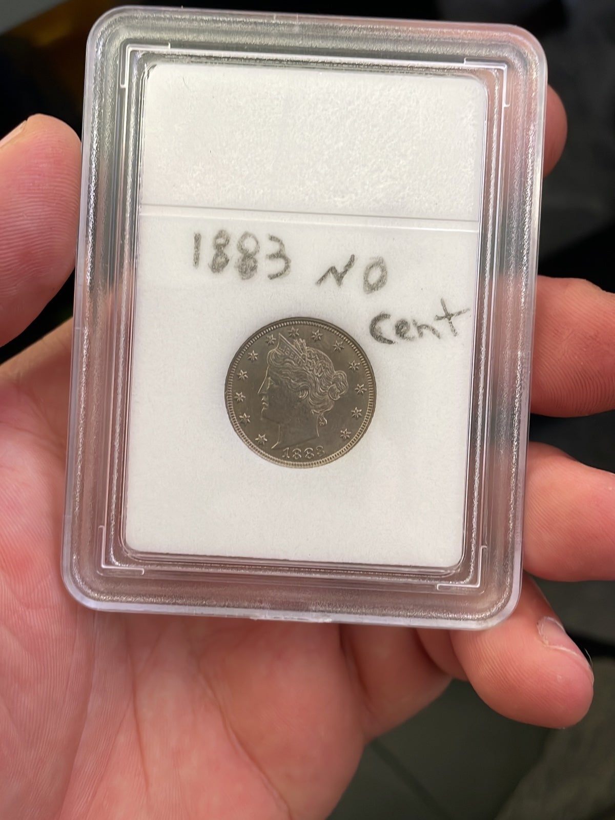 1883 no cents liberty nickel
