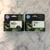 HP Printer Ink 933XL Yellow Cyan Lot Expiration 2024