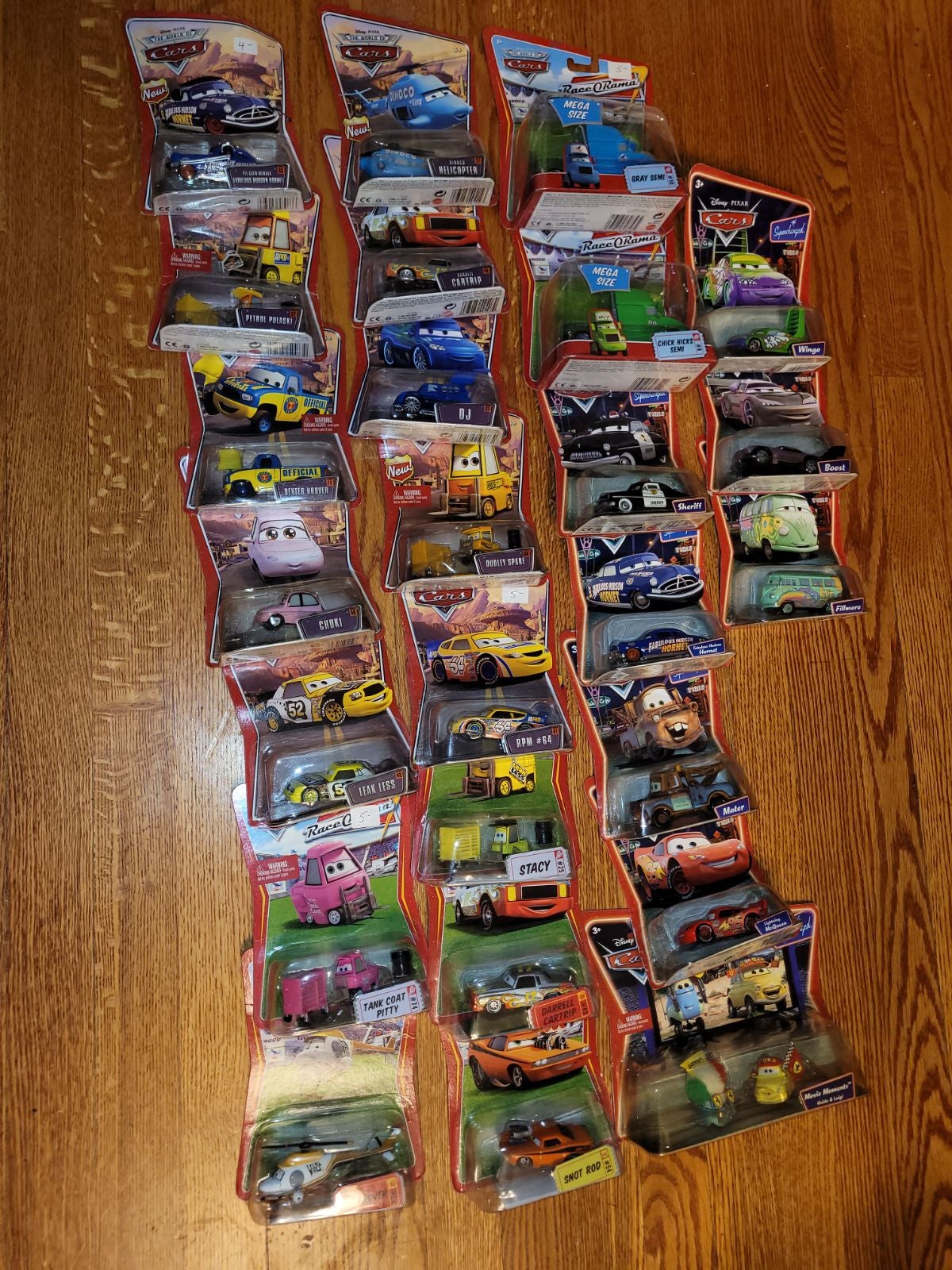 HUGE Pixar Cars lot 25X NIB