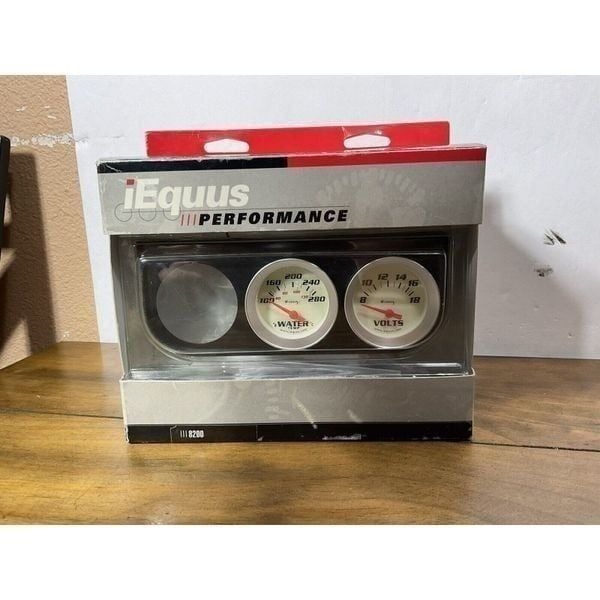 iEquus Performance Triple Guage Kit 8200