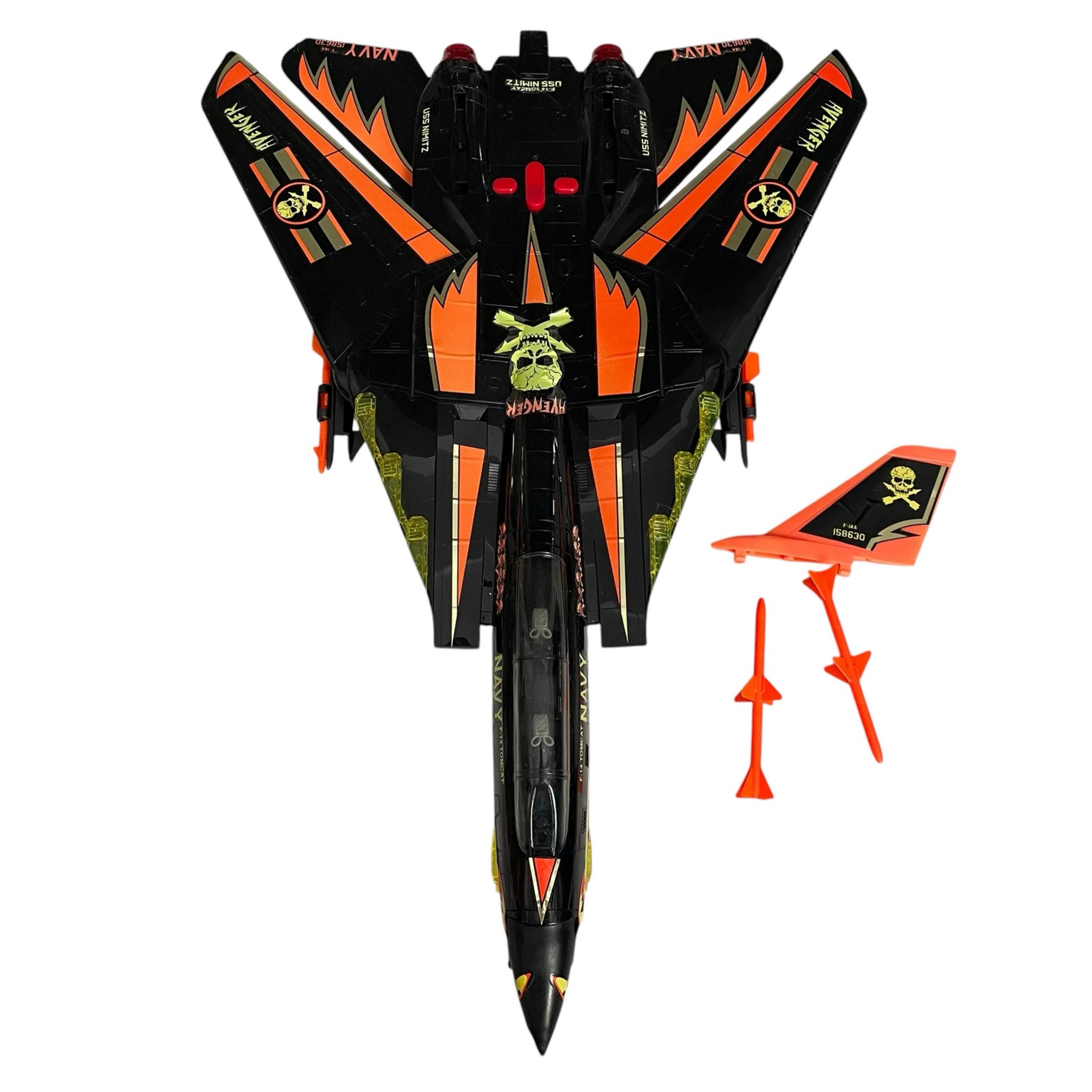 New Bright Avenger F-14 Tomcat Fighter Jet Military Plane Vtg 1994 NOT Working