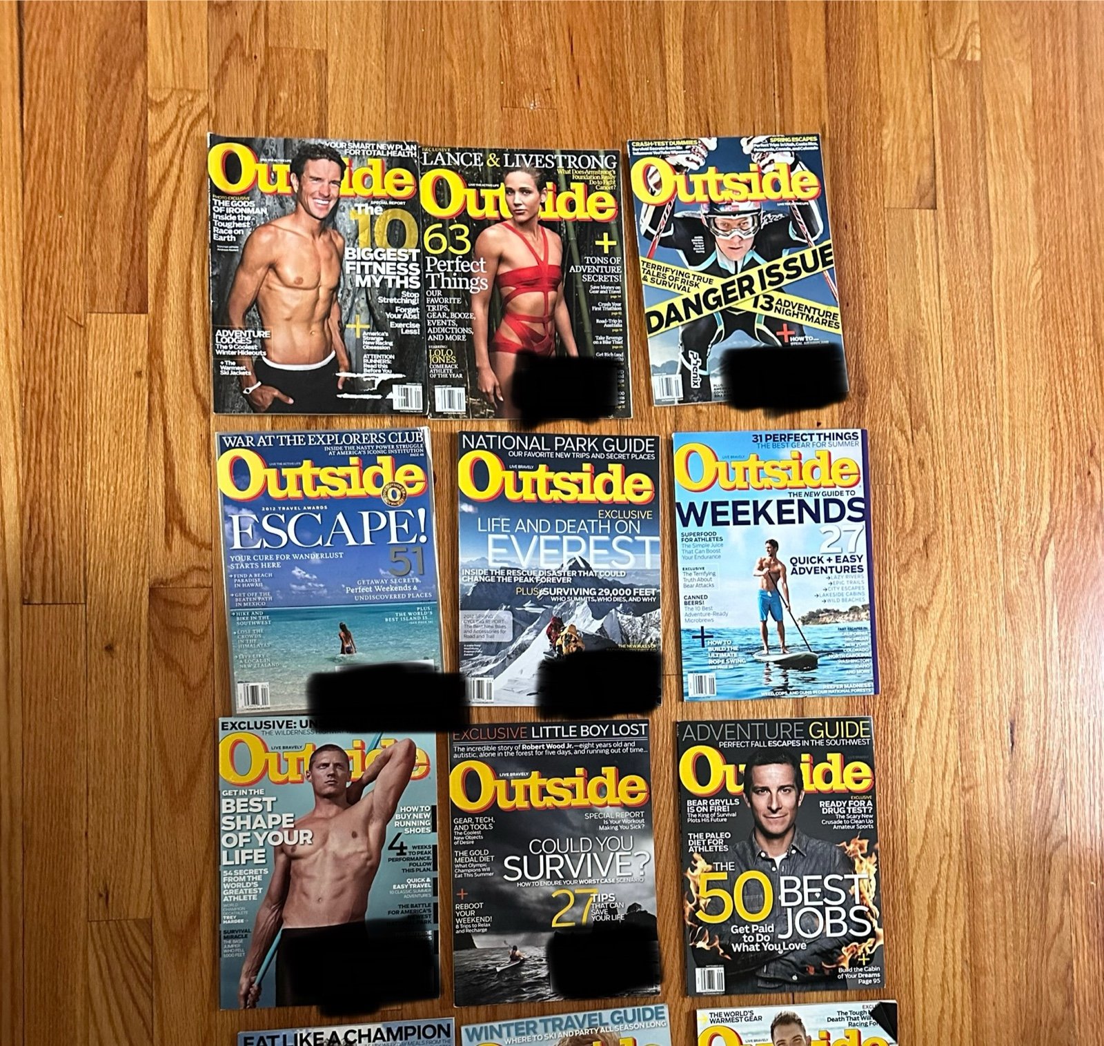 12 2012 Outside Magazines