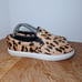 Steve Madden Womens Ecentrcl Sneakers Shoes Brown Leopard Cow Hair Sz 9B 6 Box 1