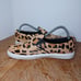 Steve Madden Womens Ecentrcl Sneakers Shoes Brown Leopard Cow Hair Sz 9B 6 Box 1