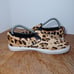 Steve Madden Womens Ecentrcl Sneakers Shoes Brown Leopard Cow Hair Sz 9B 6 Box 1