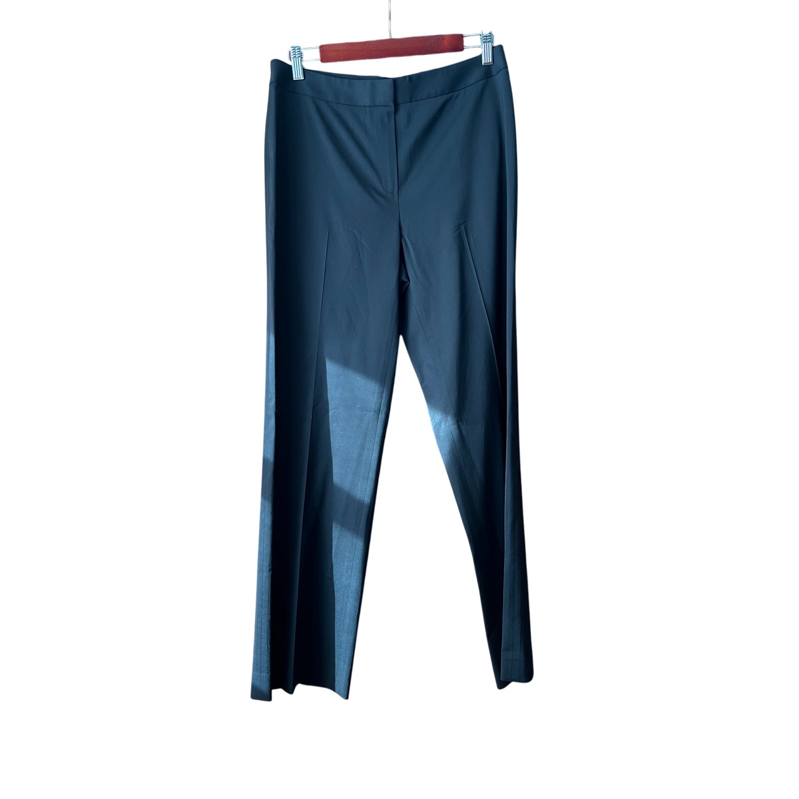 LAFAYETTE 148 Women's Virgin Wool Manhattan Menswear Straight Ankle Pant Size 8