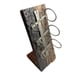 Tabletop Rustic Barn Wood Wine Rack