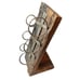 Tabletop Rustic Barn Wood Wine Rack