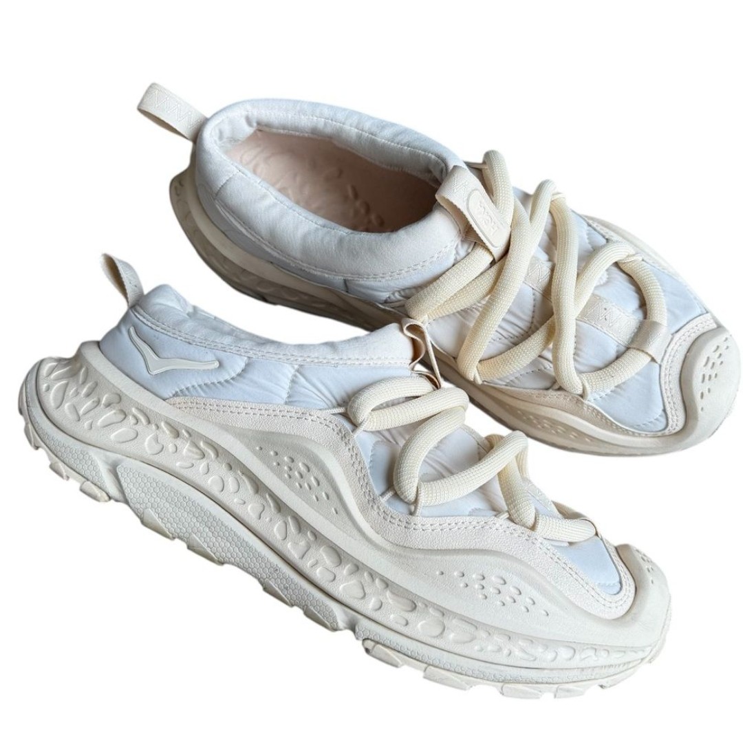 Hoka Ora Primo lifestyle daily sneaker women size 9 men 8 vanilla shoes