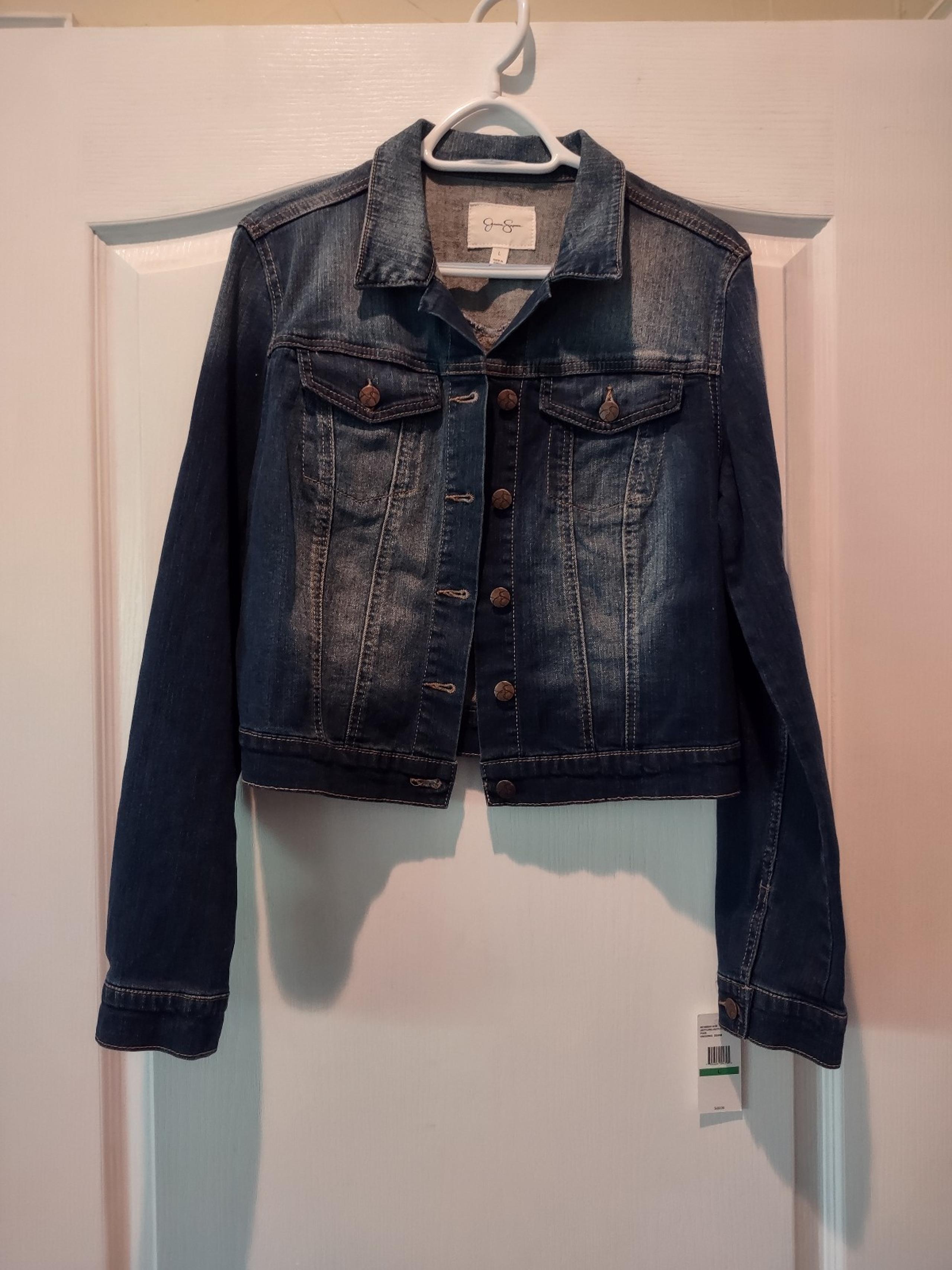 NWT Blue Denim Jacket Size Large - Jessica Simpson