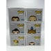 6-Funko Pop Disney Beauty & the Beast:Beast-Cogsworth-Belle-Lumiere-Gaston-Belle