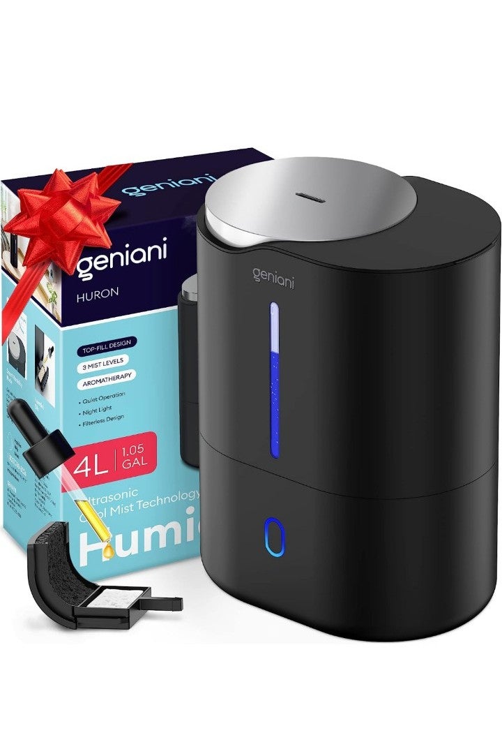 Top Fill Humidifier with Essential Oil Diffuser 4L for Home