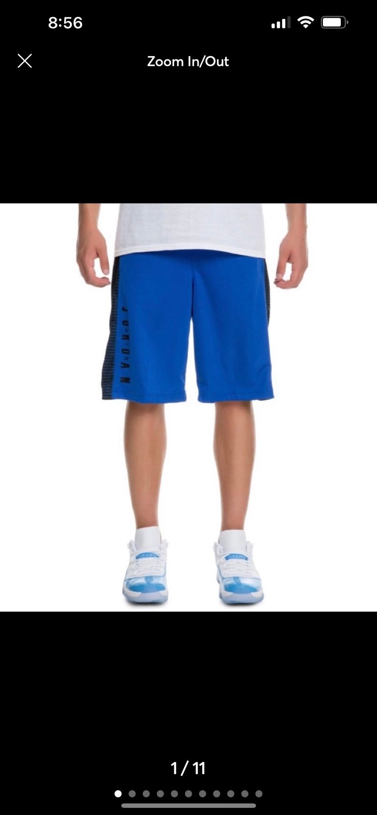 NWT NIKE Jordan Game Basketball Shorts