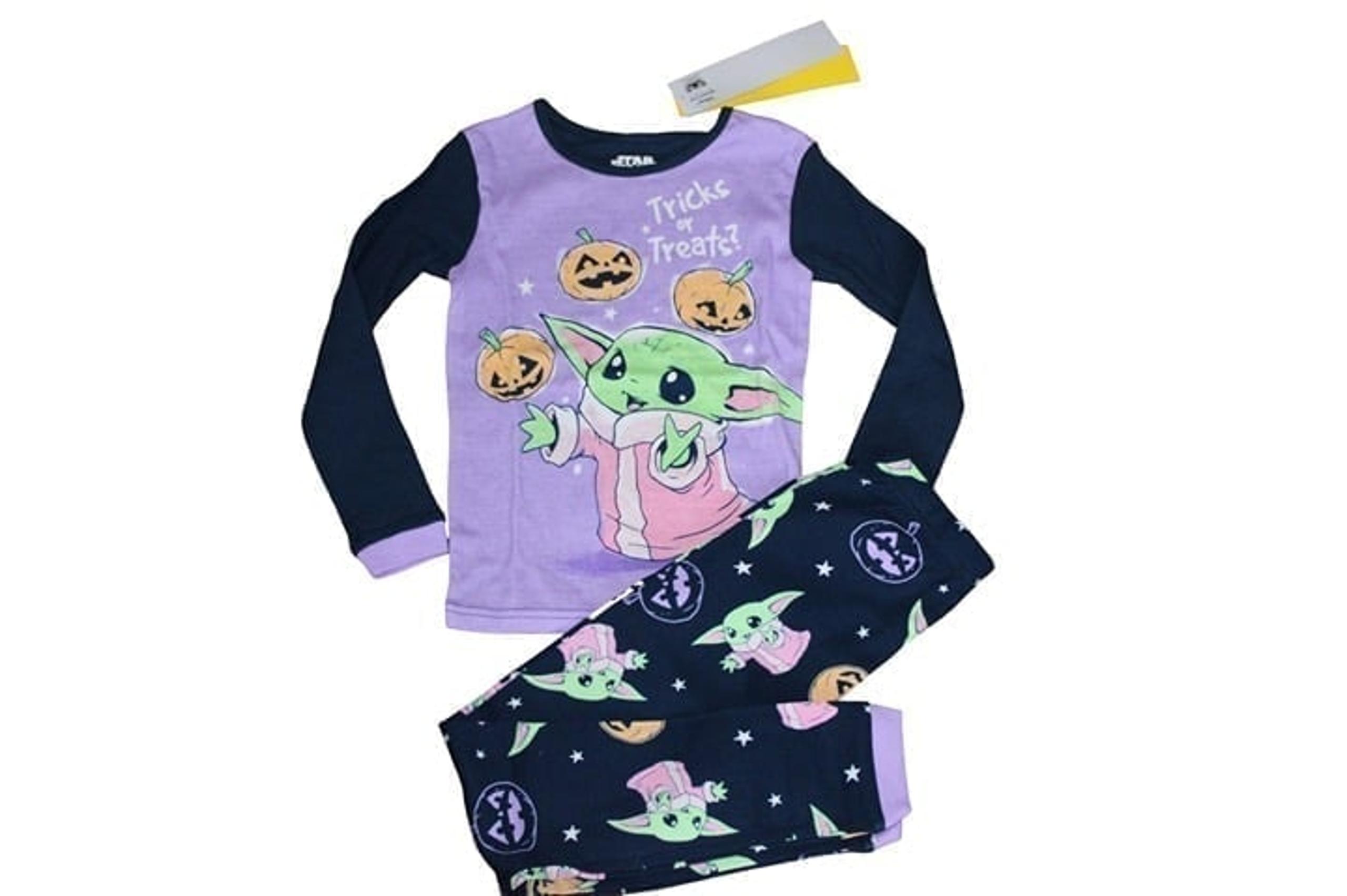 Star Wars The Mandalorian Grogu Pajama Set Girls 8