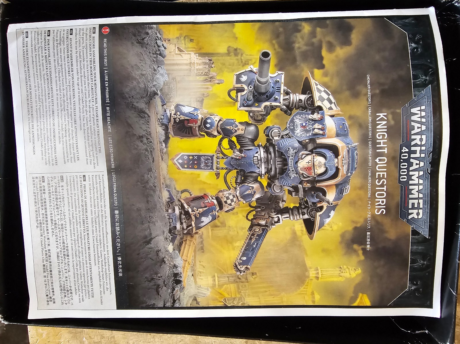 Warhammer 40k - Imperial Knights Chevaliers Questoris