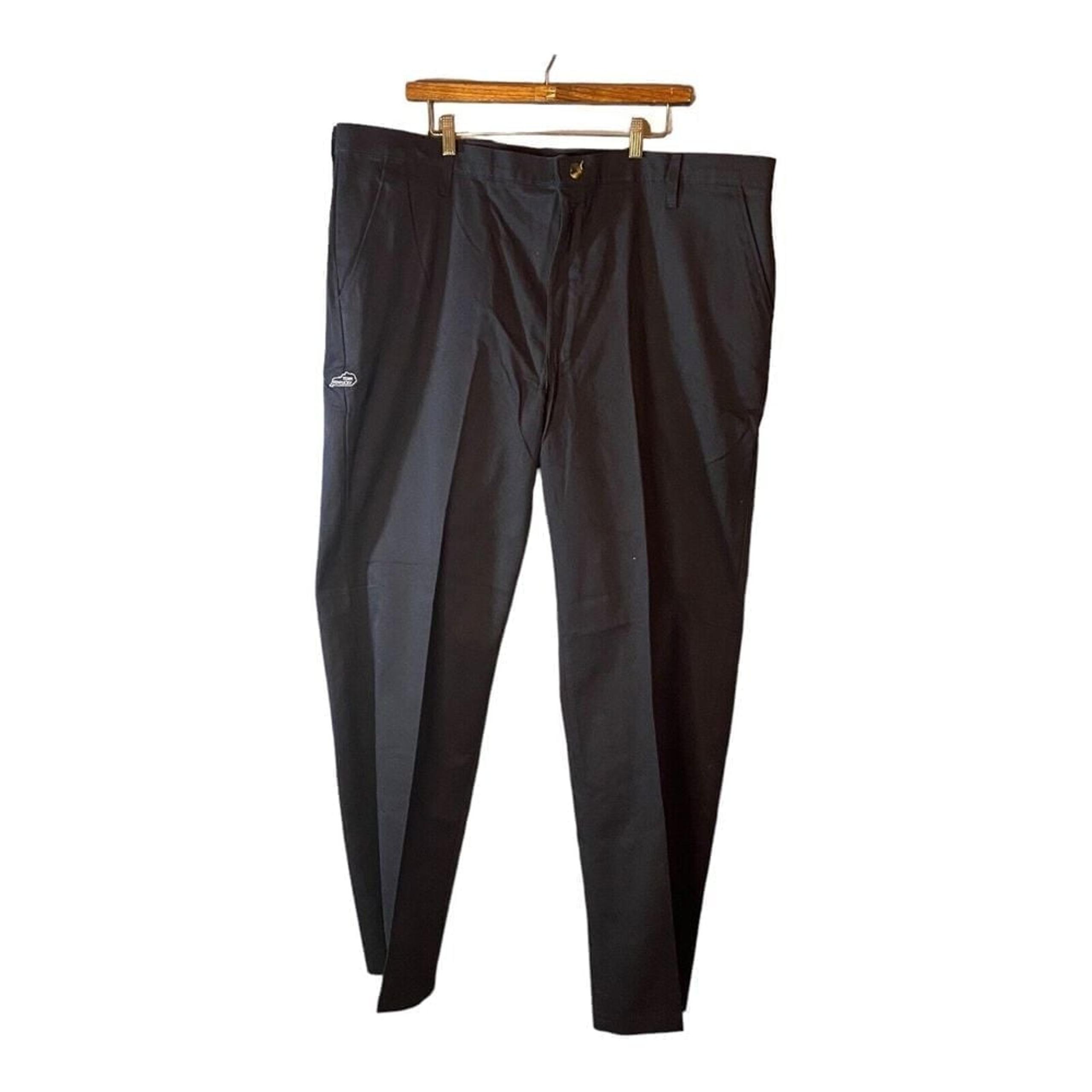 NWT Red Kap PC44BK0 MEN'S WORK PANT SIZE 44x 36 BLACK 100% COTTON Team Kentucky