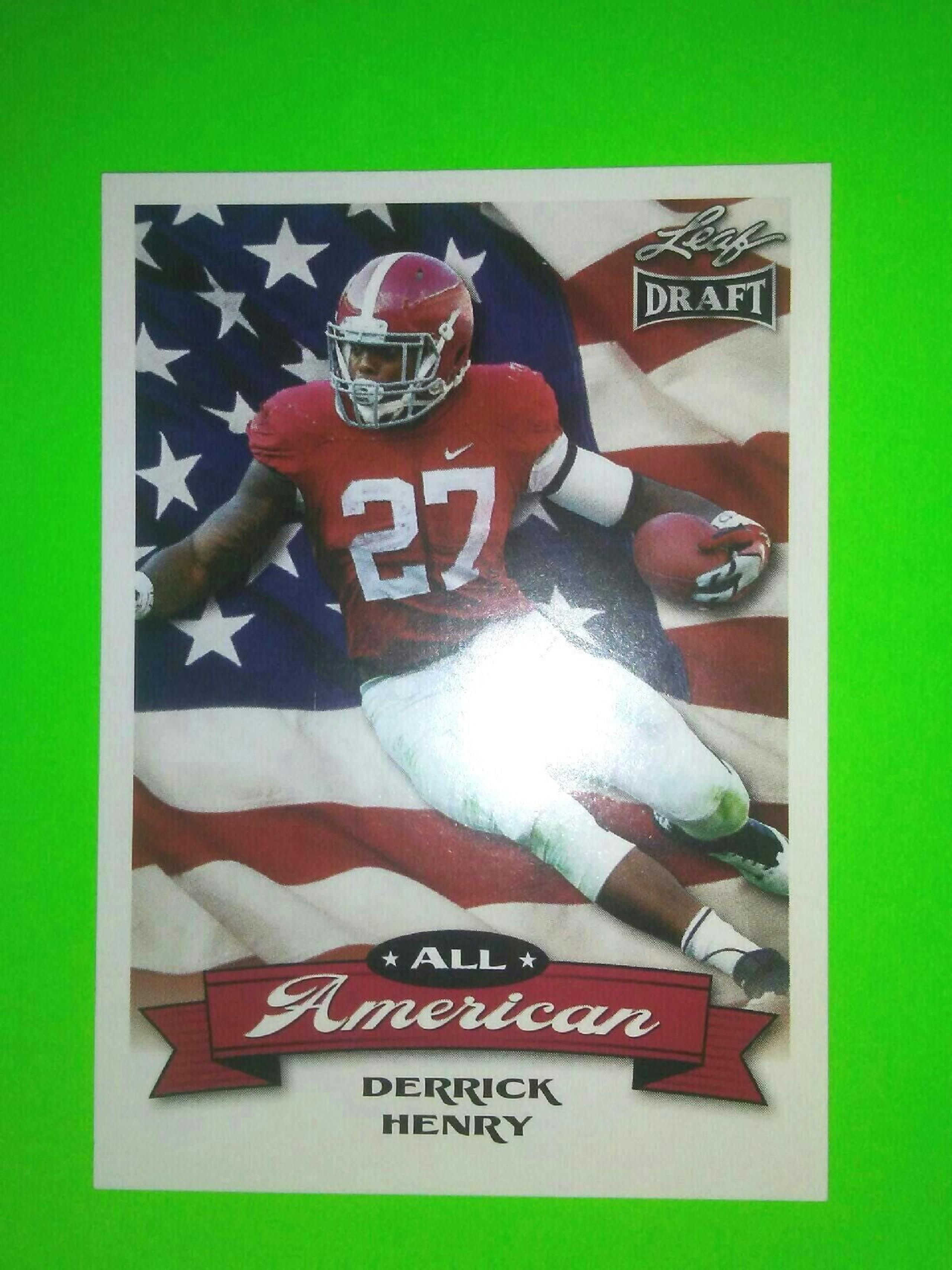RC DERRICK HENRY ALABAMA ROOKIE 2016 AA