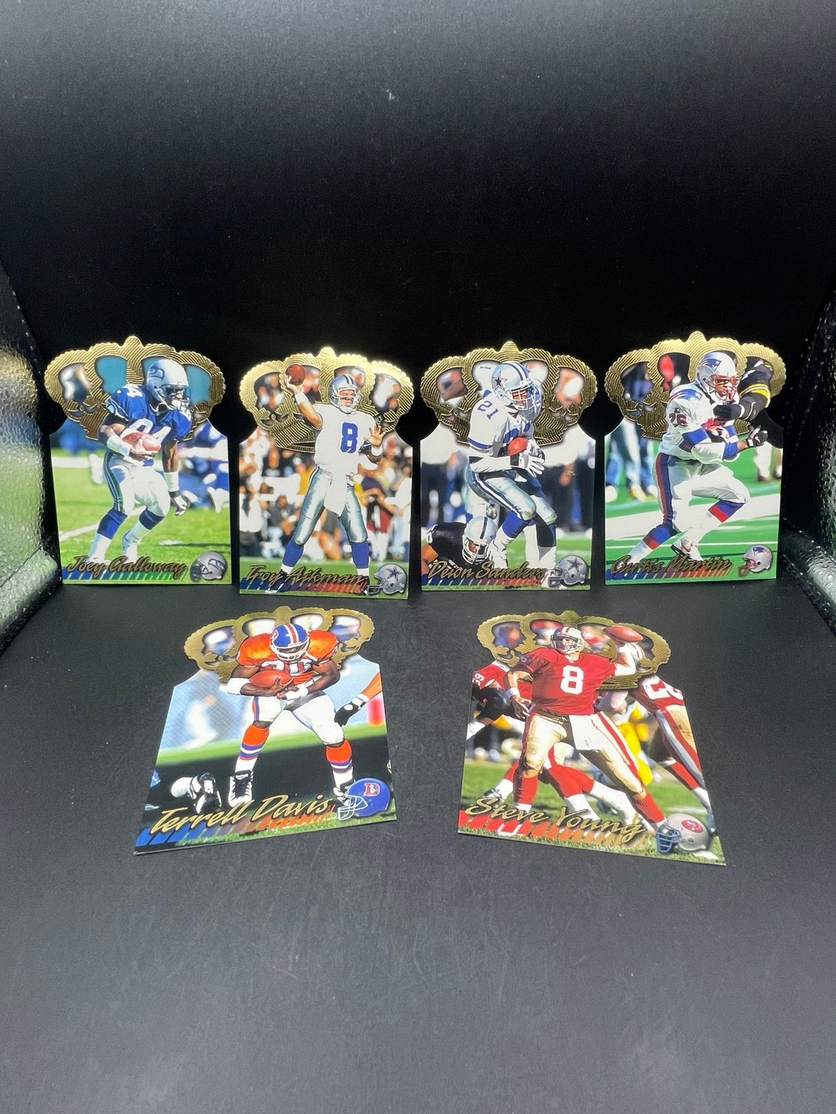Pacific Gridiron Gold Crown Die Cut 1996 Set