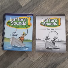Abeka Letters and Sounds 1 Teacher Key and Test Key