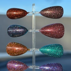 8pc Collection - Magical Reflective Cat Eye - Gel Polish 15mL