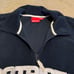 Men’s Reebok Patriots blue fleece quarter zip pullover SZ XL