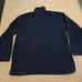 Men’s Reebok Patriots blue fleece quarter zip pullover SZ XL
