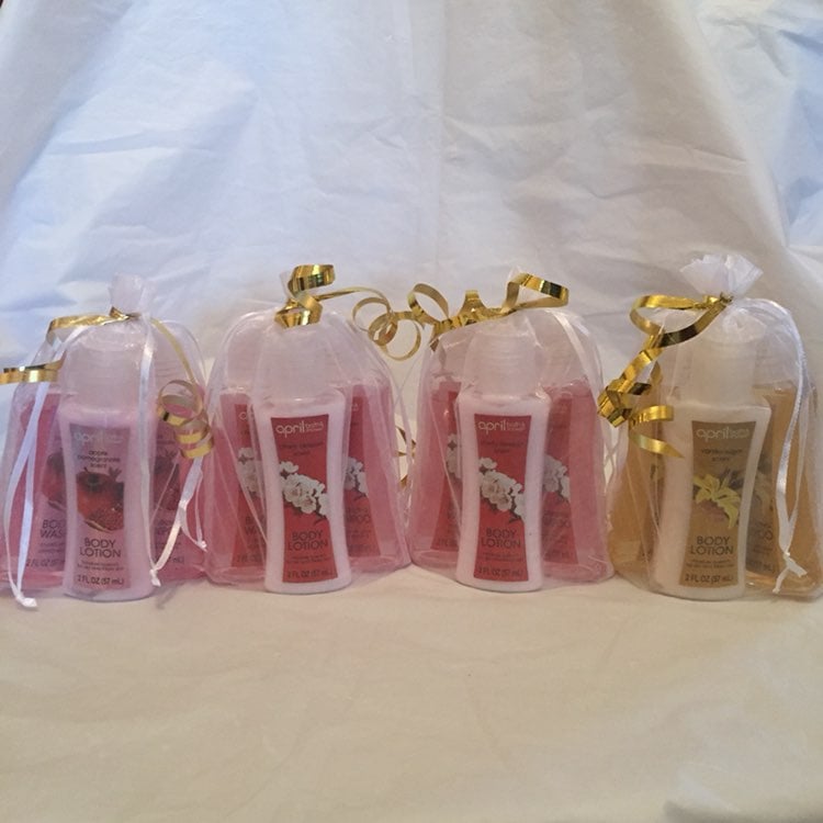 BUNDLE - Four (4) Bath Travel Sets