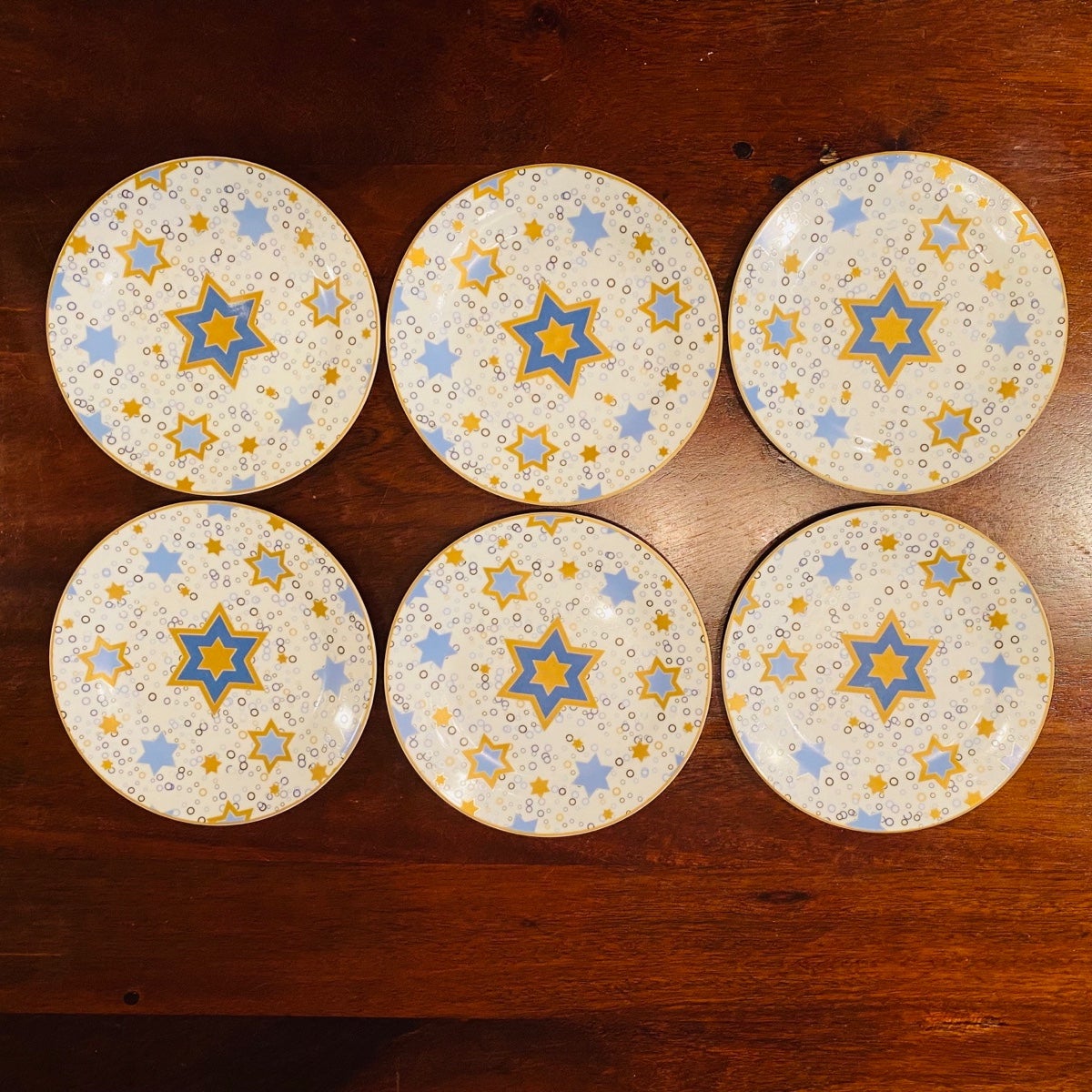 Hanukkah by Mikasa Salad Plates *discountinued