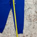 FIGS Scrub set technical collection size Large top & bottom joggers blue