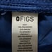 FIGS Scrub set technical collection size Large top & bottom joggers blue