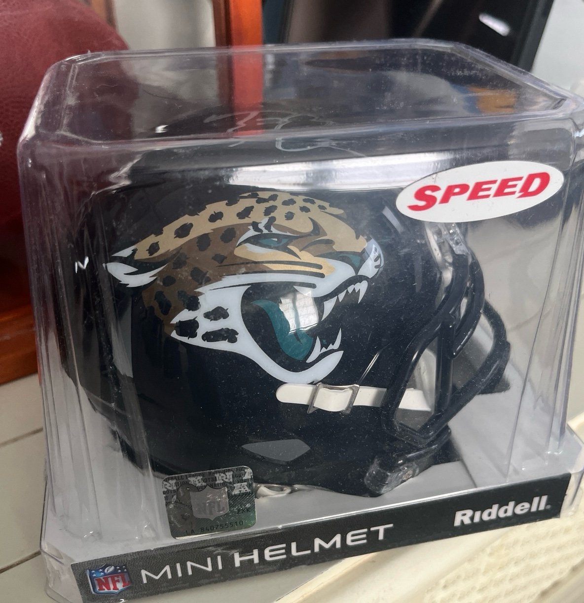 SIGNED NFL Trevor Lawrence Jacksonville Jaguars Mini Helmet