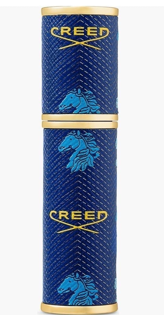 Creed Refillable italian leather Travel Perfume Atomizer