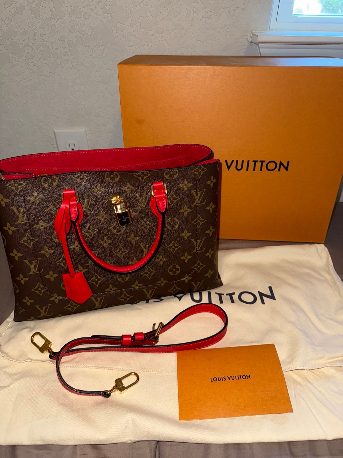 Louis Vuitton Monogram Flower Tote Bag