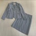 Paul Stuart Wool Skirt Suit