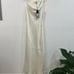 HALSTON Women's Satin Slip Gown Chalk Size 8 Brand: Halston Size: 8