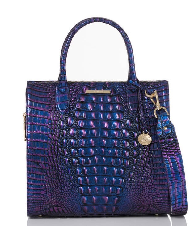 leopard brahmin purse