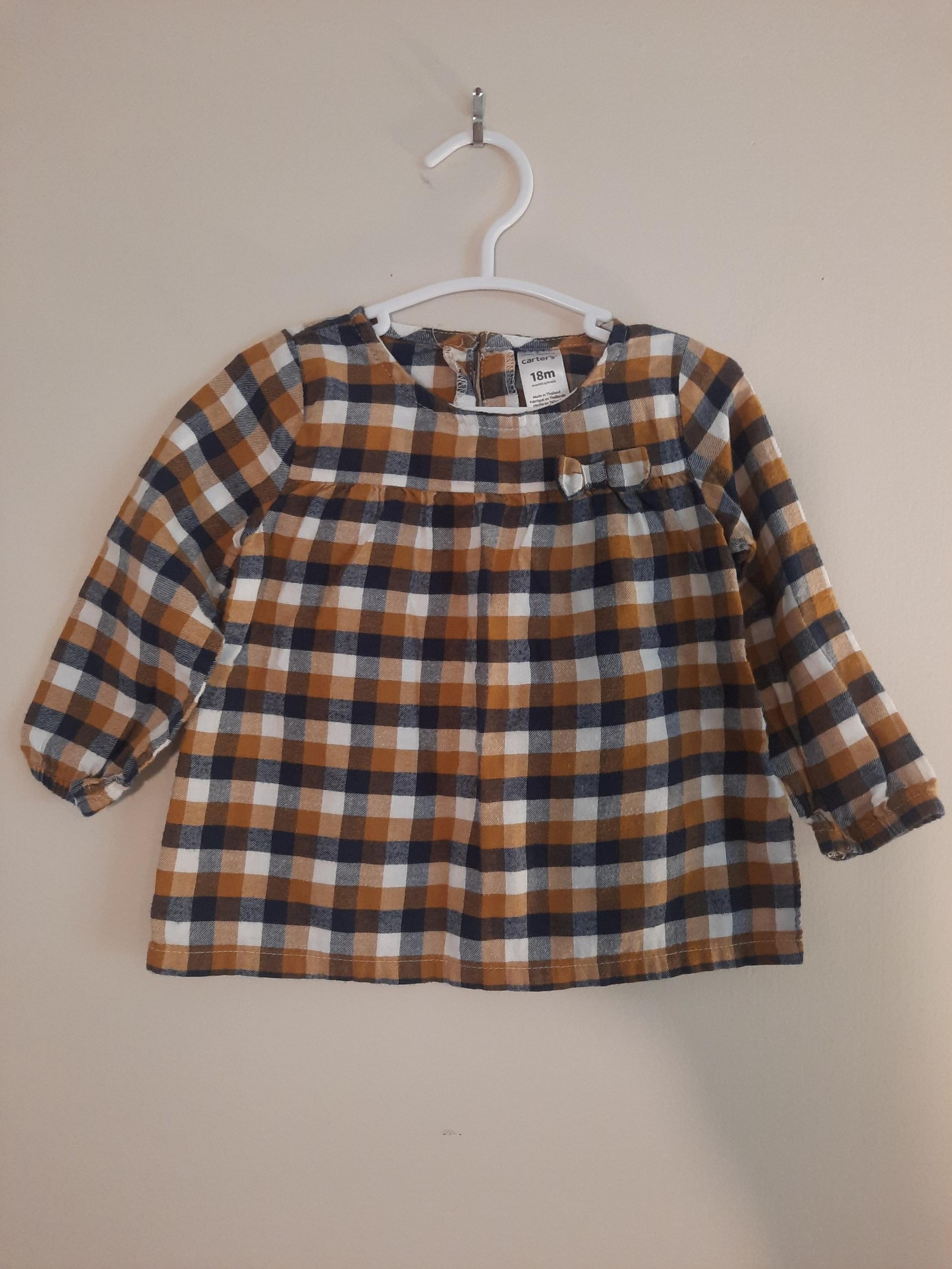 18m Girls Long Sleeve Shirt - Carter's