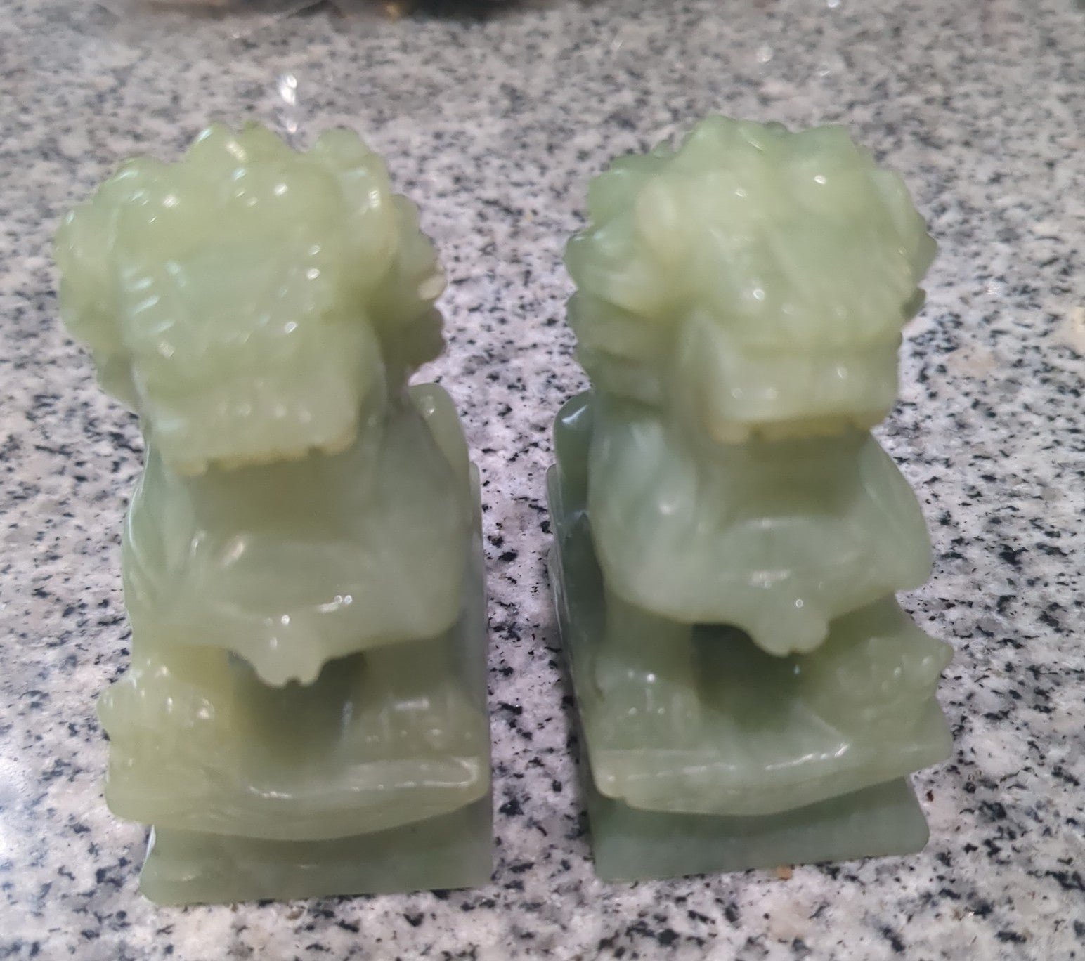 Two Foo Dog Figurines -Vintage - Rare Find!
