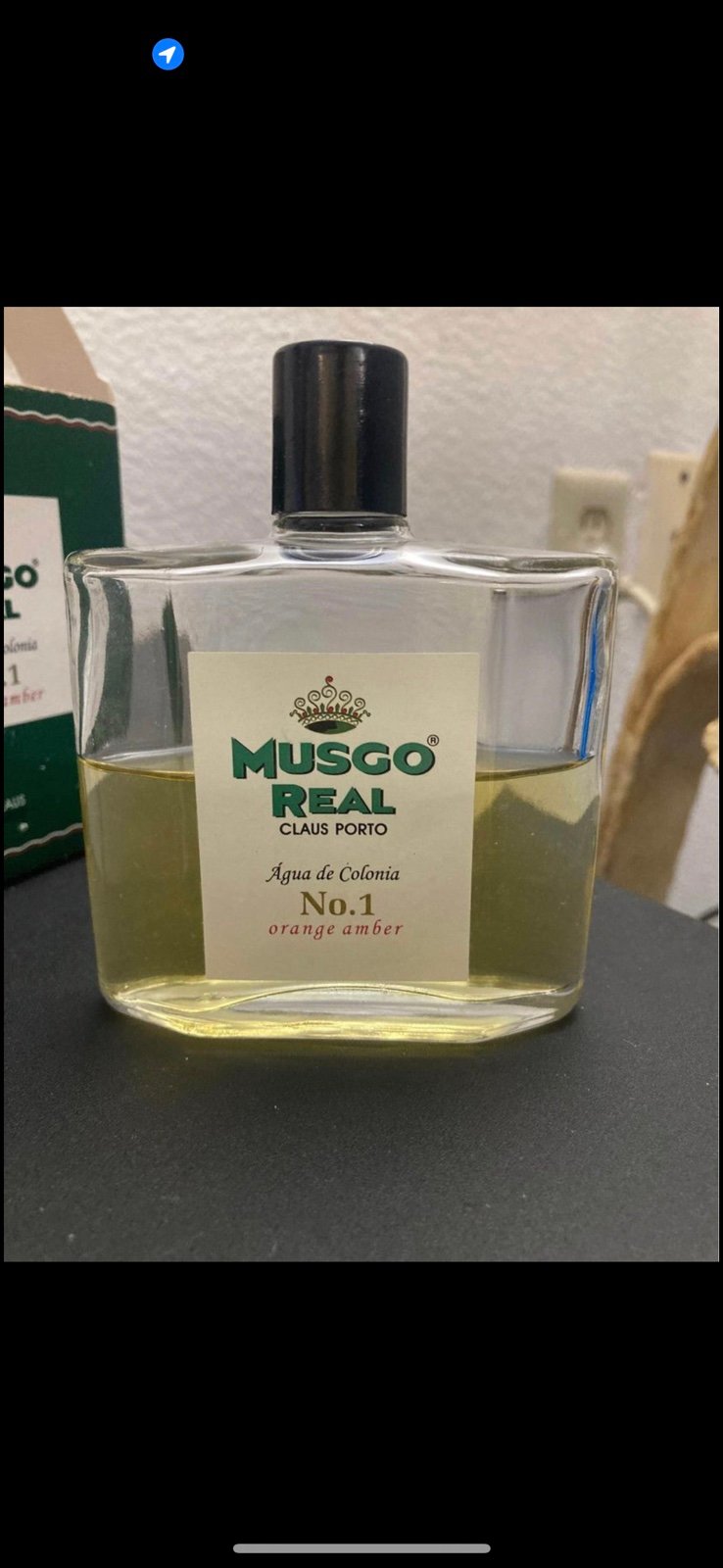 Claus Porto Musgo Real Agua de Colonia No. 1 Orange Amber Cologne For Men 100ml